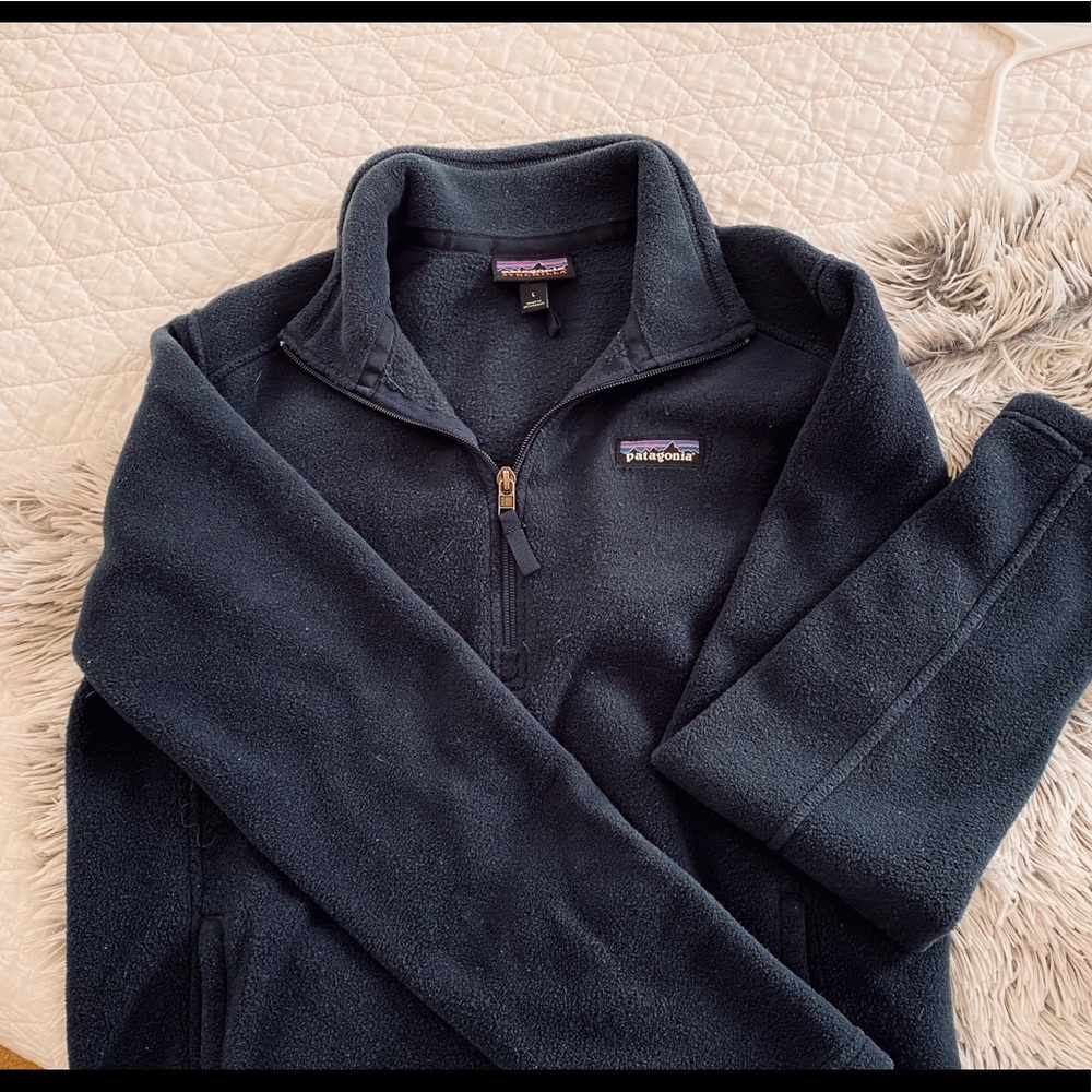 Patagonia Navy Fleece Pullover